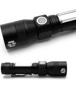 LED EDC Tactical 3 in 1 Lightweight Small Rechargeable Pocket Flashlight... - £13.43 GBP