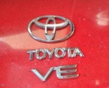 1998 2002 Toyota Corolla VE Rear Trunk Lid Emblems Logo Badge Nameplate ... - $17.99