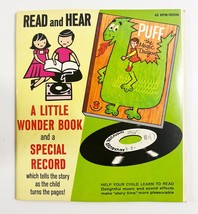 Vintage 1965 Puff the Magic Dragon Read and Hear / Book &amp; Record 45 RPM - £10.22 GBP