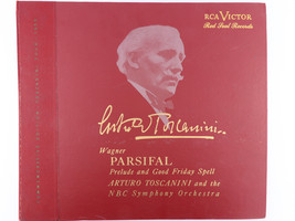 Wagner/Toscanini - Parsifal - 1950  3x 12&quot; 78rpm Shellac Record Book Set DM-1376 - £99.16 GBP