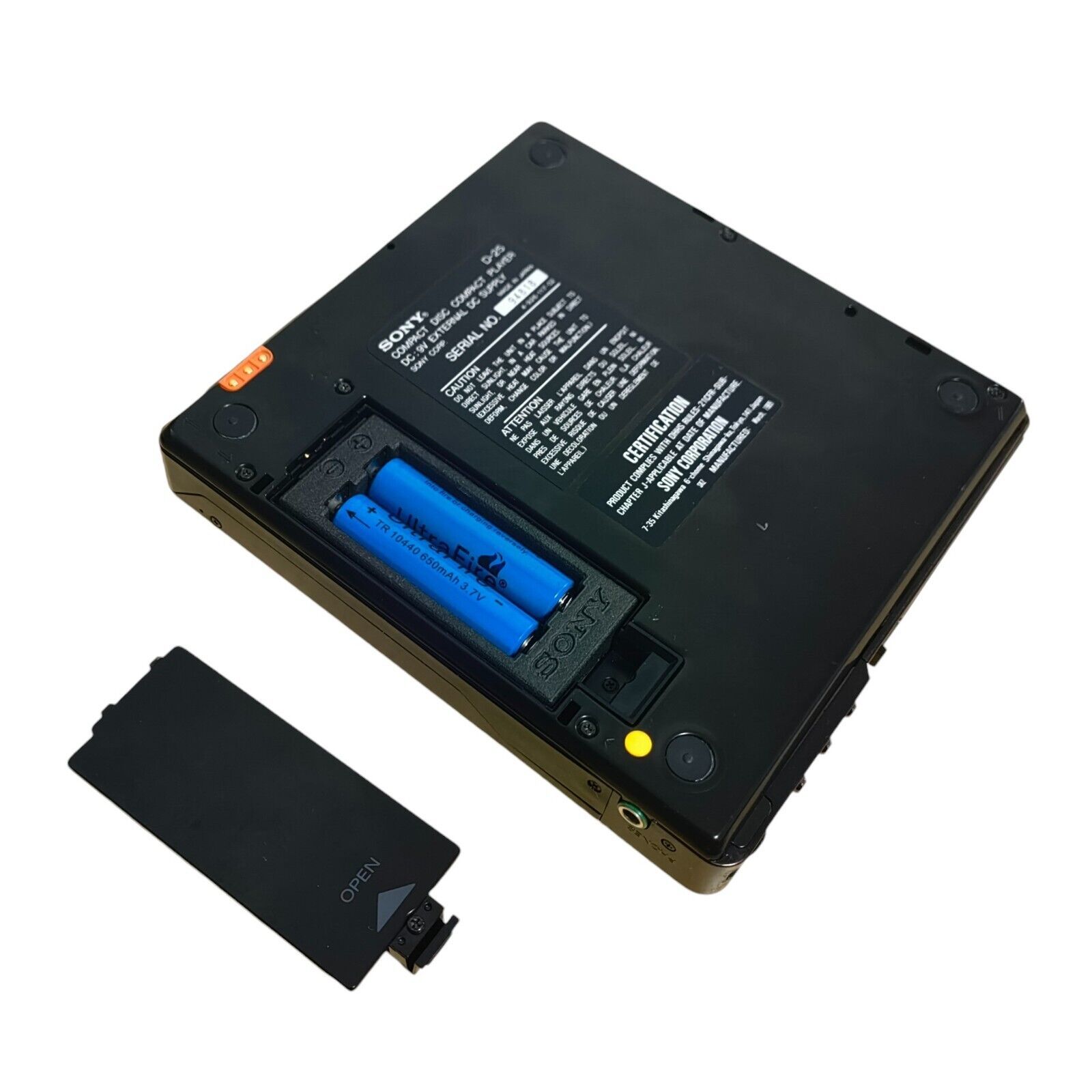 10440 Battery Case Attachment For PHILIPS AZ6819 AZ6829 AZ6808 CROW CD-10  			