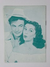 Ronald Reagan Rhonda Fleming Vintage Tropic Zone 1953 Danish Movie Program - £7.81 GBP