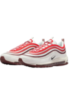 Nike Mens Air Max 97 Running shoes,9,Summit White/Dark Team Red/Dragon R... - $175.00