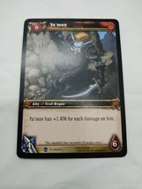 Ya&#39;mon Wow TCG Azeroth Rare 273/361 - £5.34 GBP