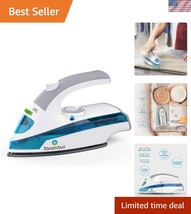 Effortless Wrinkle Removal: Mini Steam Iron with Cord Storage &amp; 800W Power - $560.27 MXN