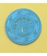 Peppermill Hotel Casino Reno, Nevada $1 Casino Chip - $73.69 MXN