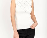 Frank Lyman Sleeveless Mock Neck Knit Top Size S - $80.19