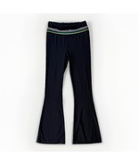 Free People FP Movement Black Striped Band Ribbed Flare Yoga Leggings Pa... - $44.55