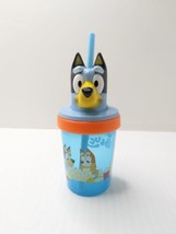 Bluey Kids Cup With 3D Lid &amp; Straw Zak Designs Super Sipper 13 oz Toddler NEW! - £4.08 GBP