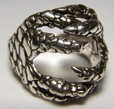 Quality Wrapped Eagles Claws Ring #49 Jewelry Unisex Mens Womens Biker Eagle New - £7.42 GBP