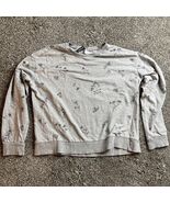 Divided H&amp;M Women’s Butterflies Daisies Sweater Top Lightweight (M) Medium - $200.03 MXN