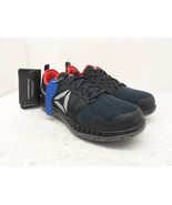 Reebok Work Boy's Low Zprint EH SR Steel Toe Athletic Work Shoes Navy Size 6.5M - $56.99
