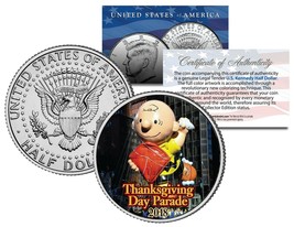 Charlie Brown 2018 Balloon Nyc Thanksgiving Day Parade Authentic Jfk Half Dollar - £7.56 GBP