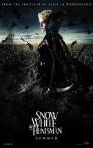 SNOW WHITE &amp; THE HUNTSMAN  ORIGINAL DOUBLE SIDED MOVIE POSTER  FAIR  THE... - $93.20 MXN