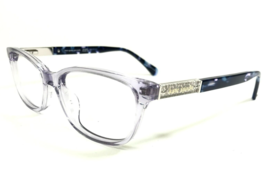Kate Spade Eyeglasses Frames HAZEN 789 Clear Purple Gold Blue Cat Eye 51-16-140 - £52.14 GBP