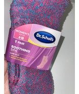 Dr. Scholls 1 PAIR Low Cut Soothing Spa W/ Grippers Womens Size 4-10 SOC... - £8.95 GBP