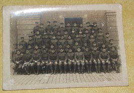 1917 Wwi Old Cabinet Photo 666 Battalion Army Training Picture Military Police? - £52.08 GBP