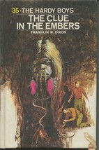 ORIGINAL Vintage 1972 Hardy Boys Hardcover Book Clue in the Embers #35 - £11.67 GBP