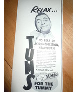 Vintage Tums For The Tummy Print Magazine Advertisement 1952 - $5.45 CAD
