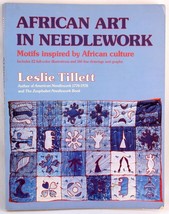 African Art in Needlework Leslie Tillett Needlepoint Cultural Motifs - $4.75