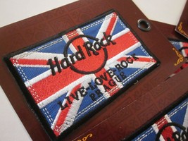 HARD ROCK CAFE PATCH PRAGUE &quot;1&quot; IRON ON SOUVENIR LIVE LOVE ROCK COLLECTI... - $17.56