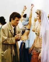 Columbo &#39;77 Try And Catch Me Peter Falk Mariette Hartley belly dancer 8x10 photo - £7.51 GBP