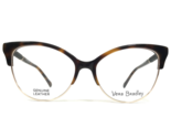 Vera Bradley Eyeglasses Frames Tonia Neapolitan Tortoise Gold Leather 53... - $74.75