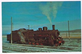 Postcard USSR Railways Russian Decapod No E-3068 Talden Siberia 1970 - £3.88 GBP