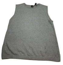 Gap Womens Sleeveless Sweater XS Top Heather Gray - £9.04 GBP