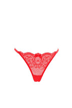 L&#39;agent By Agent Provocateur Womens Thongs Elegant Elastic Red Size S - £37.46 GBP