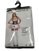 Pierna Avenida Sexy Vichy Señorita Muffet Traje Disfraz Halloween TALLA XS - $24.70