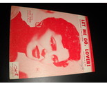 Sheet music let me go lover joan weber carson hill 1954 hill and range 01 thumb155 crop