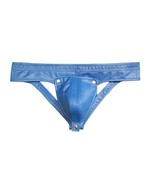 Men&#39;s Real Leather Jockstrap, Fetish, Club Leather Underwear, Sexy Thong... - $67.12 CAD