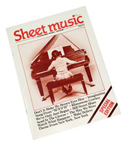 Sheet Music Magazine Standard Piano/Guitar Special Edition 1986 - £10.11 GBP