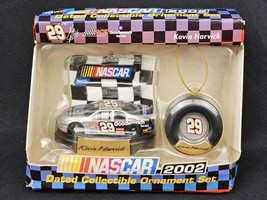 Kevin Harvick 2002 Collectible Ornament Set Pair #29 Nascar Driver New In Box - £9.41 GBP
