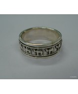 Ethnic Sterling Silver Ring Camel Ring Moving Ring Handmade Mens ring - £68.05 GBP