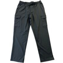 Mondetta Women Cargo Pant Straight Leg Volcanic Ash Gray L - $22.87