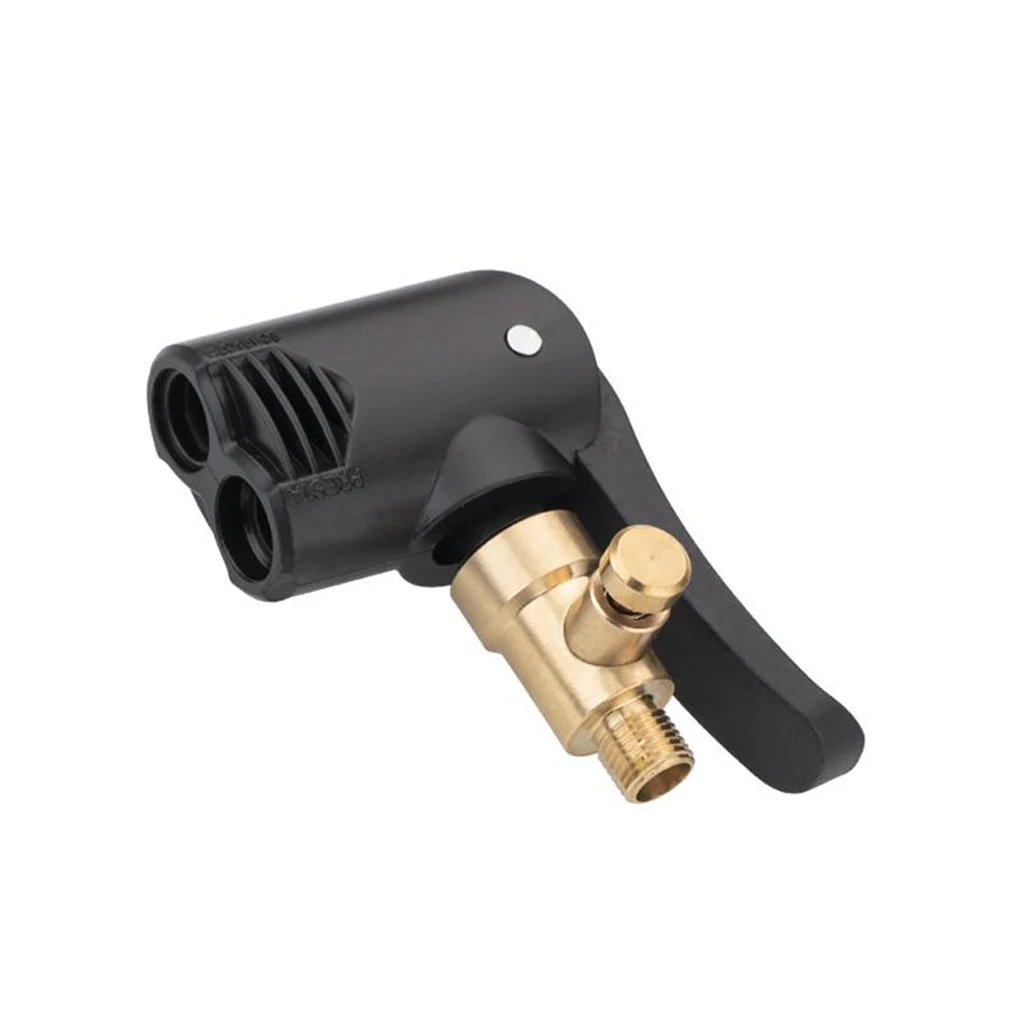 Car Air Pump Nozzle Adapter Universal Motorcycle Inflator Head Clip - £38.66 GBP