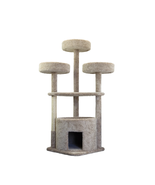 130014-Beige Extra Large Cat House Cat Tree - €358,69 EUR