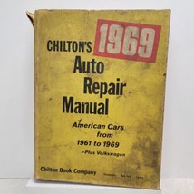 Chilton&#39;s 1969 Auto Repair Manual   American  Cars from 1961 - 1969 + Volkswagen - £10.55 GBP