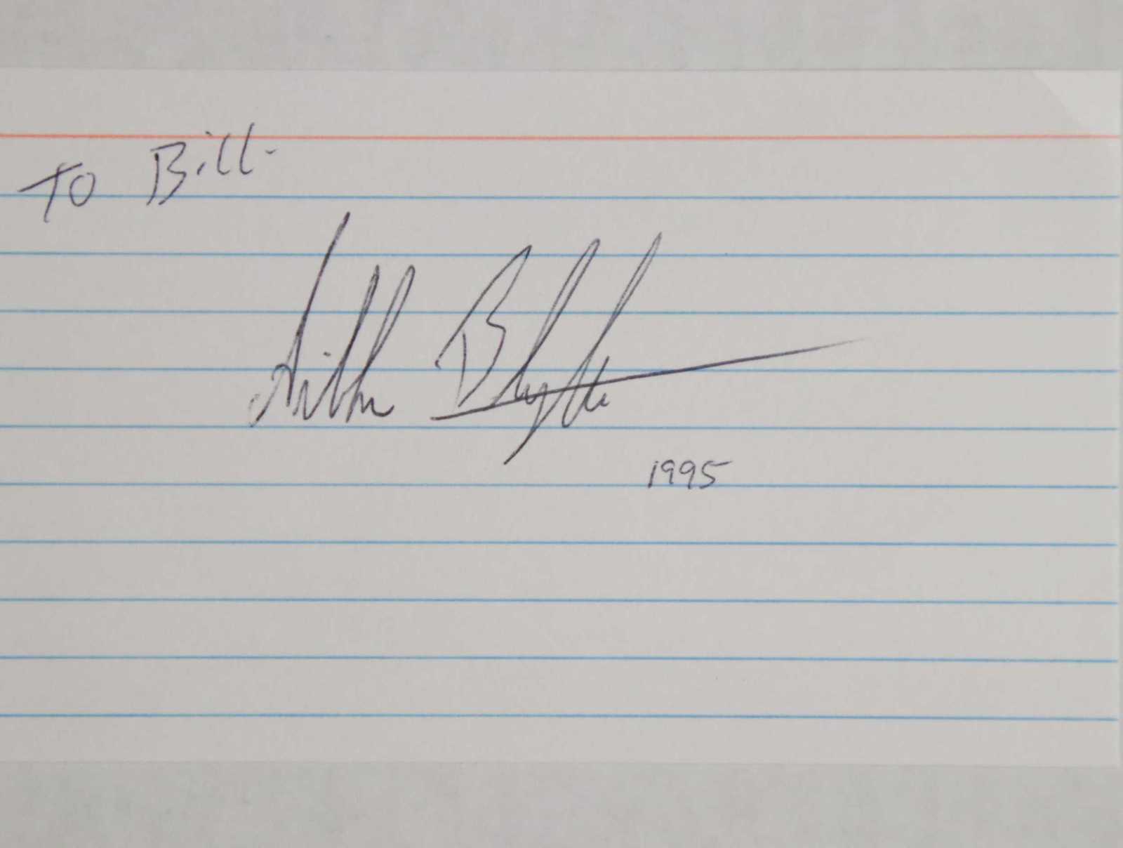 Arthur Blythe (d. 2017) Signed Autographed 3x5 Index Card - Jazz Legend - $15.00