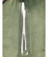 Clear Glass Hurricane Shade 10” X 3” Lantern Lamp Candelabra - Straight - £7.23 GBP