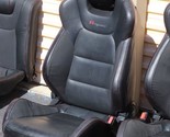 2013-2016 HYUNDAI GENESIS Coupe R-spec Front &amp; Rear Seats Assembly Leather - £818.37 GBP