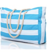 Beach Bags for Women Large Waterproof Beach Bag Zipper Beach Bags Waterp... - £39.17 GBP