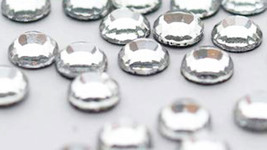 HOTFIX Clear Crystal Rhinestones 7 Sizes (SS06,08,10,12,16,20,20) min 144Pcs/Bag - £3.20 GBP