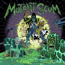 Mutant Scum Self Titled Lp New Green Colored Vinyl - £20.70 GBP