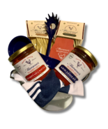 TONIGHT WE PASTA! Signature Gourmet &#39;Navy&#39; Gift Baskets from Marano Foods - £62.84 GBP