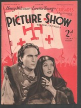 Picture Show 6/25/1936-British pub-star pix-movie info-Loretta Young-Boris Ka... - £48.24 GBP