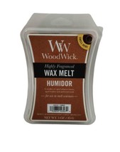 WoodWick Humidor Highly Fragranced Wax Melts 3oz Brand NEW in Package - £10.19 GBP