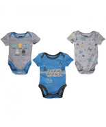 Star Wars Iconic Symbols 3-Pack Infant Bodysuit Set Multi-Color - $24.98